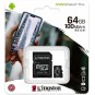 Kingston Micro-SD Memory Card 64GB Class 10