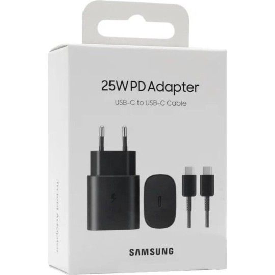 25W USB-C Power Adapter (EP-TA800) + Cable Retail Package Original