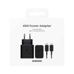 45W USB-C Power Adapter + Cable Retail Package Original