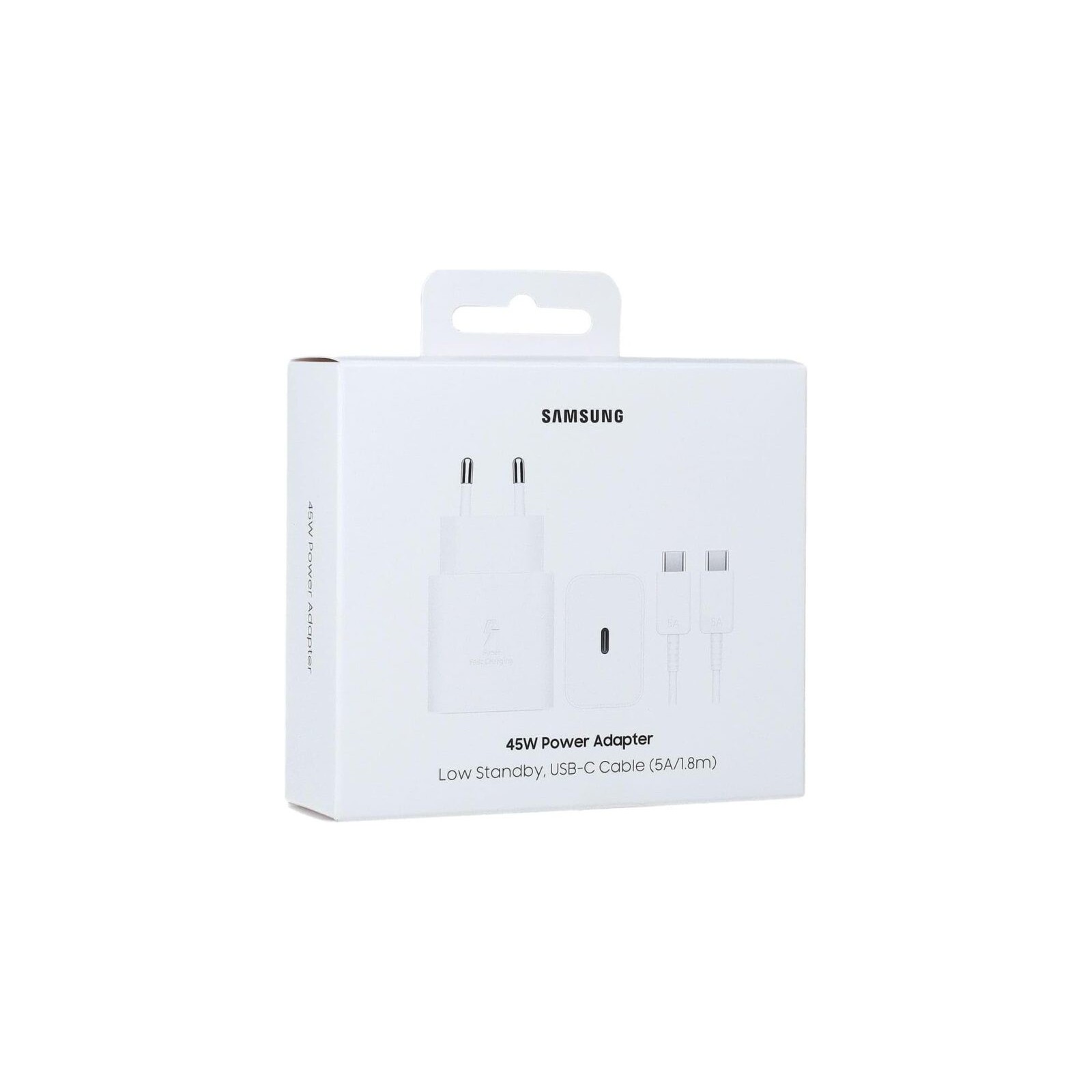 45W USB-C Power Adapter + Cable Retail Package Original