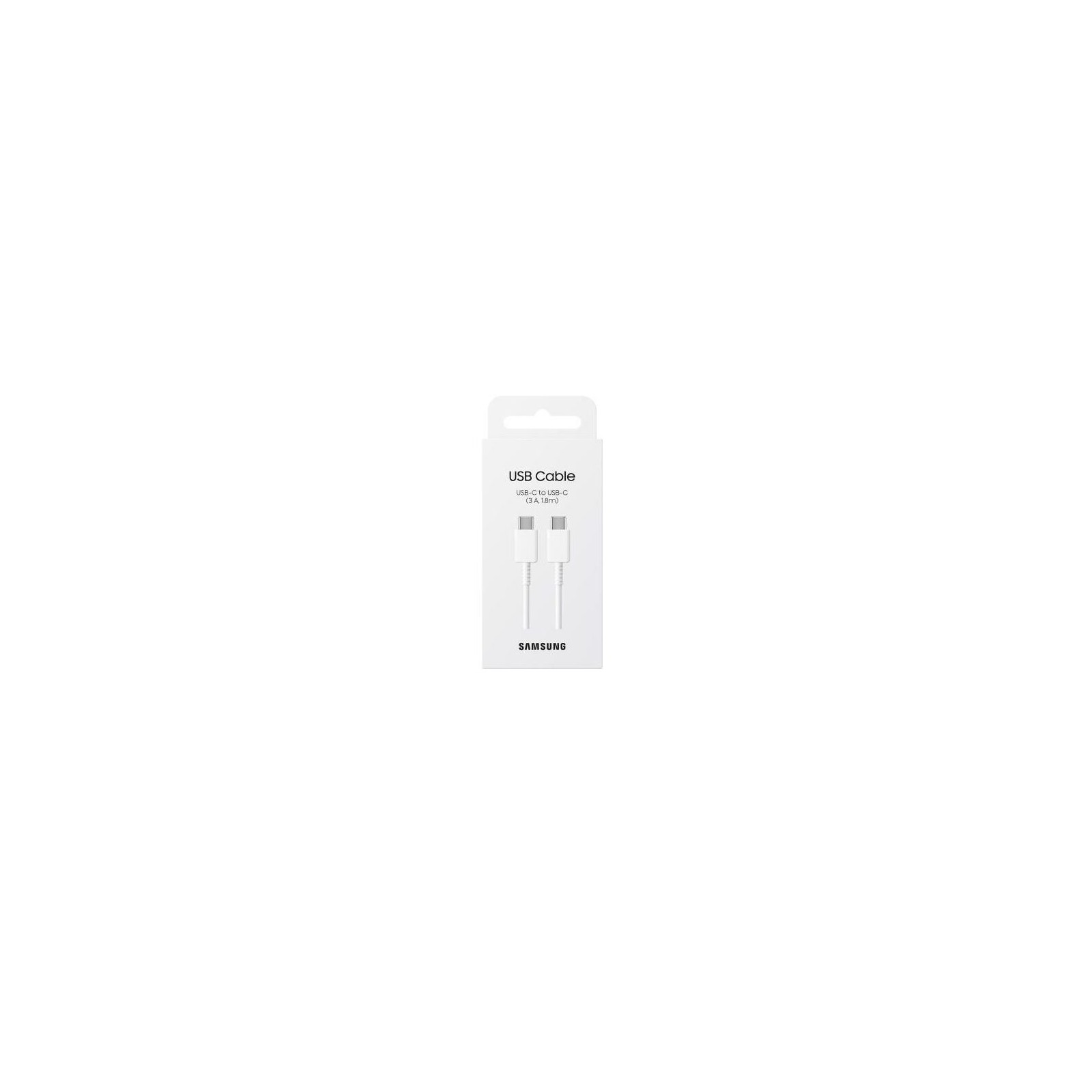 25W/3A USB-C to USB-C Cable (1.8m) Retail Package Original