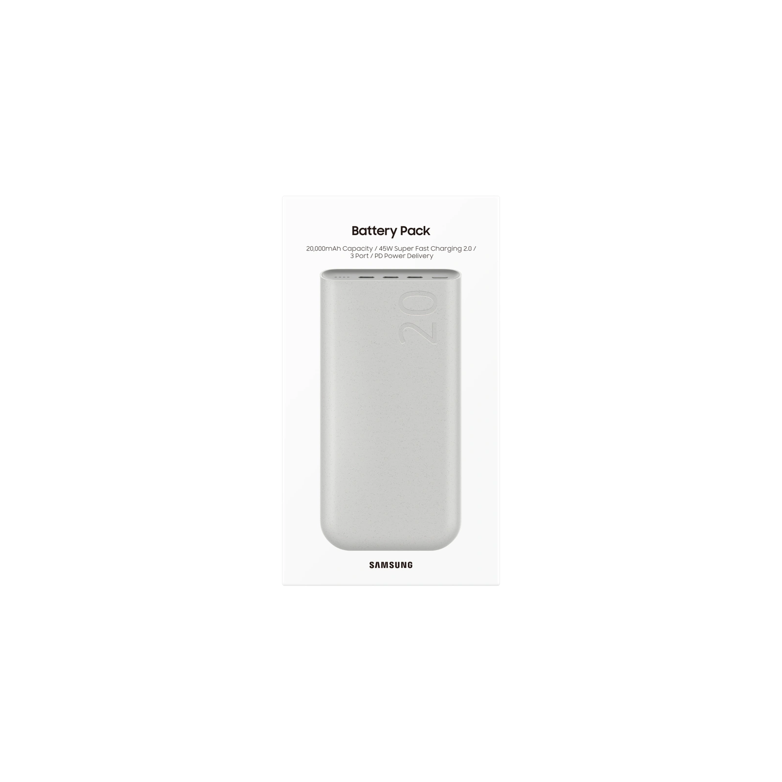 Samsung Wireless Battery Pack 20.000mAh Beige