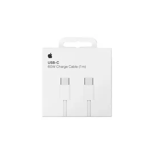 60W USB-C Woven Charge Cable (1m) Retail Package Original