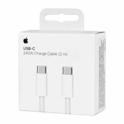 240W USB-C Woven Charge Cable (2m) Retail Package Original