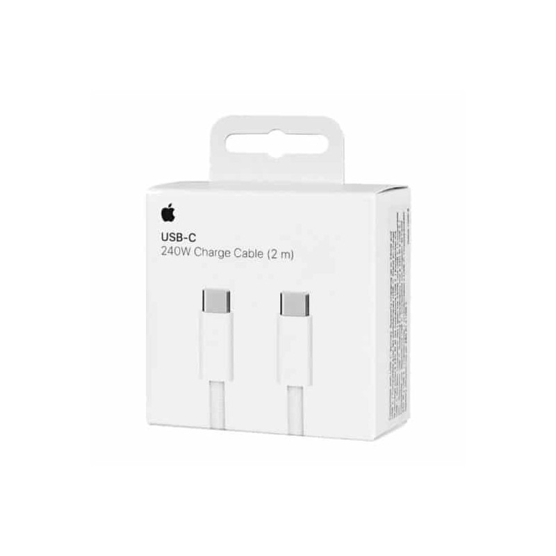 240W USB-C Woven Charge Cable (2m) Retail Package Original