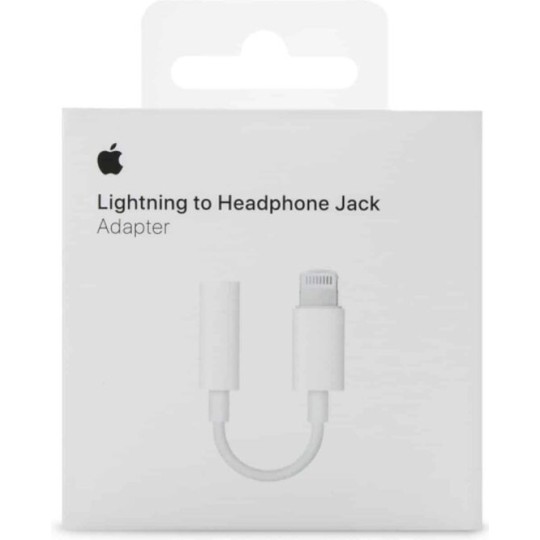 Lightning to Headphone Jack Adapter Retail Package Original