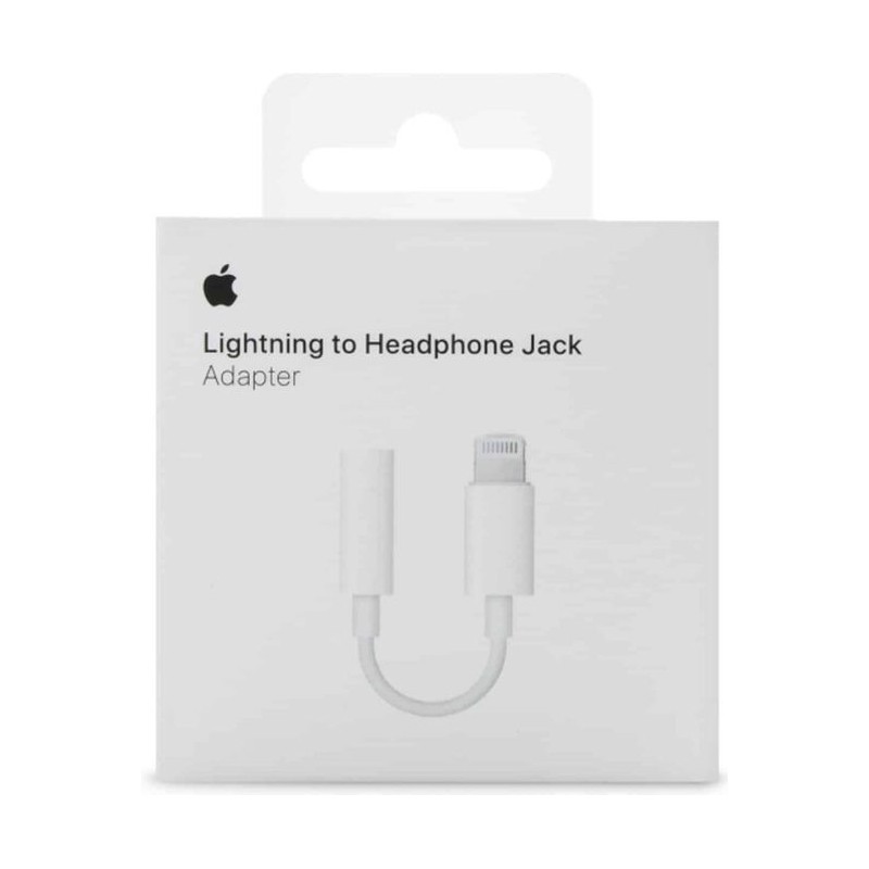 Lightning to Headphone Jack Adapter Retail Package Original