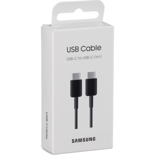 25W/3A USB-C to USB-C Cable (1m) Retail Package Original